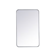 Formiae 36" x 22" Rectangular Metal Framed Accent Mirror