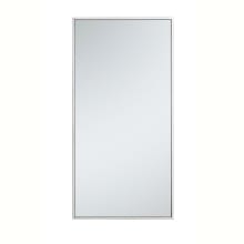 Vatinius 18" x 36" Rectangular Beveled Metal Framed Bathroom Mirror