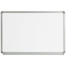 36" X 24" Inch Aluminum Framed Dry Erase Magnetic Marker Board