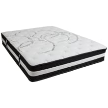 Capri Comfortable Sleep 12 Inch Foam and Pocket Spring - Mattress in a Box