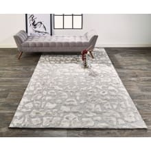 Low Tide 9-1/2' x 13-1/2' Wool Blend Hand Tufted Abstract High Low Pile Area Rug From the Archipelago Collection