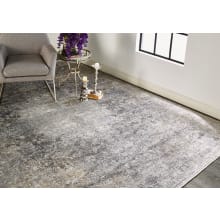 Mystic Fade 9-1/2' x 12-1/2' Cotton and Viscose Transitional Rectangle Area Rug From the Salem Collection