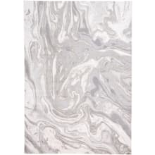 Soham 1-3/4' x 2-3/4' Abstract Marbled Rectangular Throw Rug From the Stefen Collection