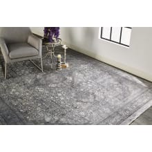 Portal 4' x 5-1/4' Cotton and Viscose Transitional Rectangle Area Rug From the Salem Collection
