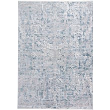 Neghev 2' x 3' Viscose Vintage Rectangular Throw Rug From the Delight Collection