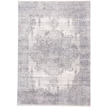 Marhaba 7-3/4' x 10' Viscose Farmhouse Vintage Rectangular Area Rug From the Delight Collection