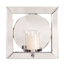 Lula Mirrored Wall Mounted Luxe Pillar Candle Holder