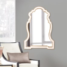 26" W x 42" H Arched Framed Bathroom Mirror