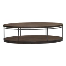 Adelyn 60" Long Rubberwood Cocktail Table