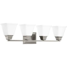 Duvall 4 Light 32" Wide Bathroom Vanity Light