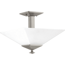 Duvall 2 Light 13" Wide Semi-Flush Ceiling Fixture / Pendant