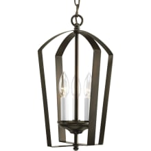 Lily 3 Light 10" Wide Taper Candle Chandelier