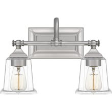 Barry 2 Light 15" Wide Bathroom Vanity Light