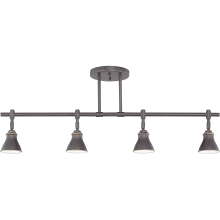 Clermont 4 Light 36" Long Halogen Fixed Track Light