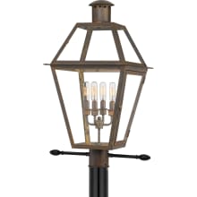 Llano 4 Light 26" Tall Outdoor Single Head Post Light