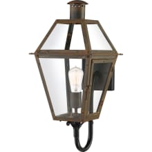 Llano Single Light 21" Tall Outdoor Wall Sconce