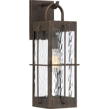 Griggs Single Light 18" Tall Outdoor Wall Sconce