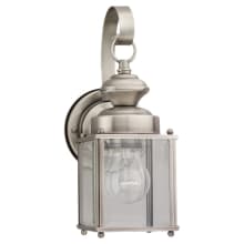 Union Single Light 11" Tall Outdoor Wall Sconce