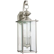 Whiteside 2 Light 20" Tall Outdoor Wall Sconce
