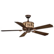 Brooks 56" 5 Blade Indoor Ceiling Fan with Remote Control