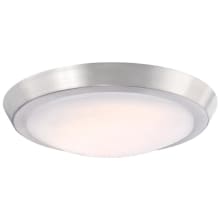Lethbridge Single Light 11" Wide LED Flush Mount Bowl Ceiling Fixture