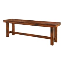 Dripping Springs 60" Wide Wood Dining Bench