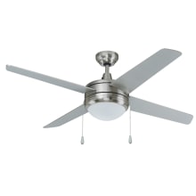 Europa 50" 4 Blade Indoor Ceiling Fan with LED Bulbs Included