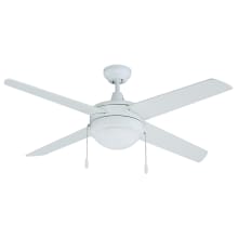 Europa 50" 4 Blade Indoor Ceiling Fan with LED Bulbs Included