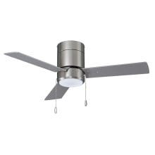 Sabio 42" 3 Blade Indoor LED Energy Star Hugger Ceiling Fan