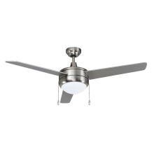 Contempo 50" 3 Blade Indoor LED Ceiling Fan with LED Bulbs Included
