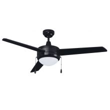 Contempo 50" 3 Blade Indoor Ceiling Fan with Integrated LED Light Kit