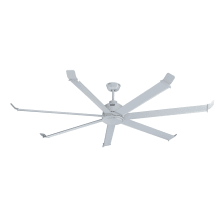 Arctic 80" 7 Blade Indoor / Outdoor DC Ceiling Fan with Wall Control