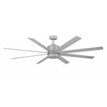 Arctic III 68" 8 Blade Indoor / Outdoor AC Ceiling Fan with Wall Control