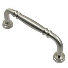 Contemporary 6" Center to Center Double Knuckle Cabinet Pull