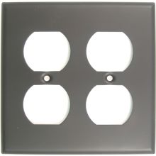 2 Gang Double Duplex Wall Outlet Plate Cover