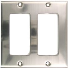 2 Gang Double Rocker Switch Cover Plate