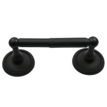 Standard Spring Style Toilet Paper Holder with Decorative Backplates
