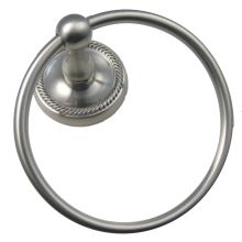 Towel Ring with Backplate from the Riverside Collection