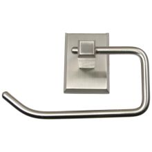 Utica Modern Euro Hook Style Toilet Paper Holder - Slide On