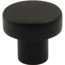 Modern Round Series 1-1/8"  Flat Round Cabinet Knob / Drawer Knob