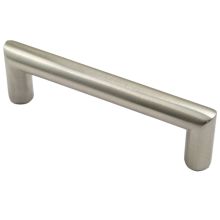 Modern Industrial 4" Center to Center Handle Cabinet Pull - Round Tube Style