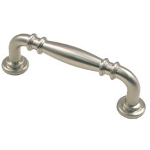 Contemporary 3" Center to Center Handle Double Knuckle Cabinet Pull