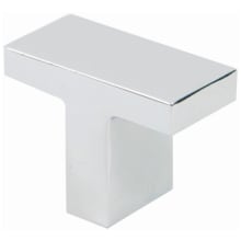 T Series 1-1/2 Inch Rectangular Cabinet Knob