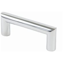 Modern Tube Bar 3" Center to Center Cabinet Handle / Cabinet Pull