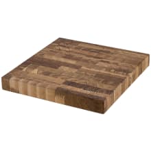 17" x 16" Acacia Wood Cutting Board