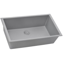 epiGranite 30" Undermount Single Basin Granite Composite Kitchen Sink