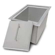 Merino Drop In 20" x 15" Stainless Steel Insulated Ice Chest Sink