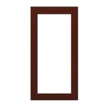 Lakewood 13-1/2" x 26-5/8" Diagonal Glass Door Frame
