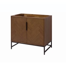 Keenan 36" Single Free Standing Wood Vanity Cabinet Only - Less Vanity Top