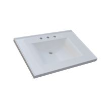 31" Cultured Marble Vanity Top with Integrated Sink
